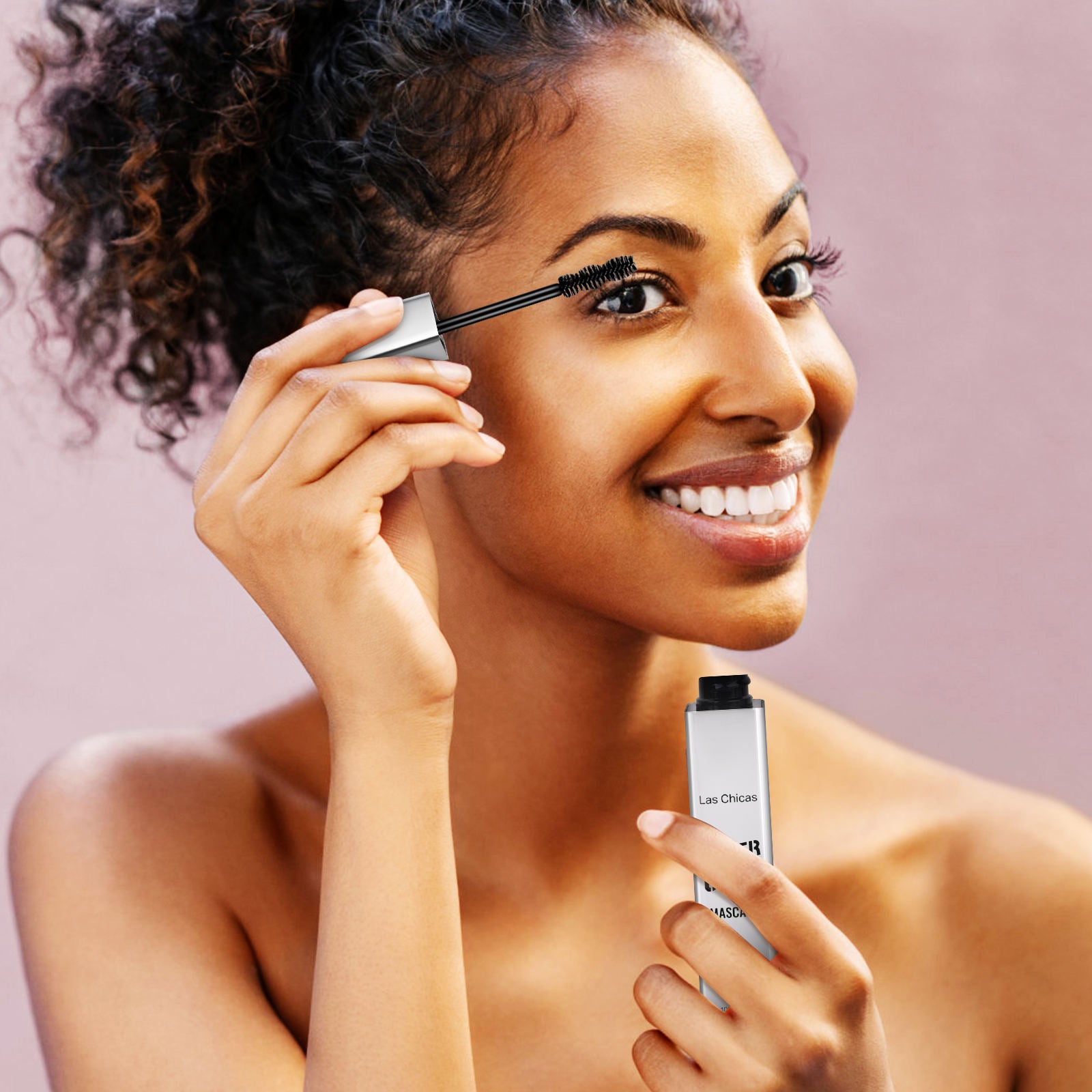 2pcs Las Chicas 12-hour Long-lasting Waterproof 10ml Ultra Volumizing Lengthening Clump-free Oil-proof Black Mascara