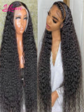 Silkwave 180 Density 30 Inch Curly 13X4 Hd Lace Front Human Hair Wig Brazilian Water Deep Wave 13x6 Lace Frontal Wig For Women