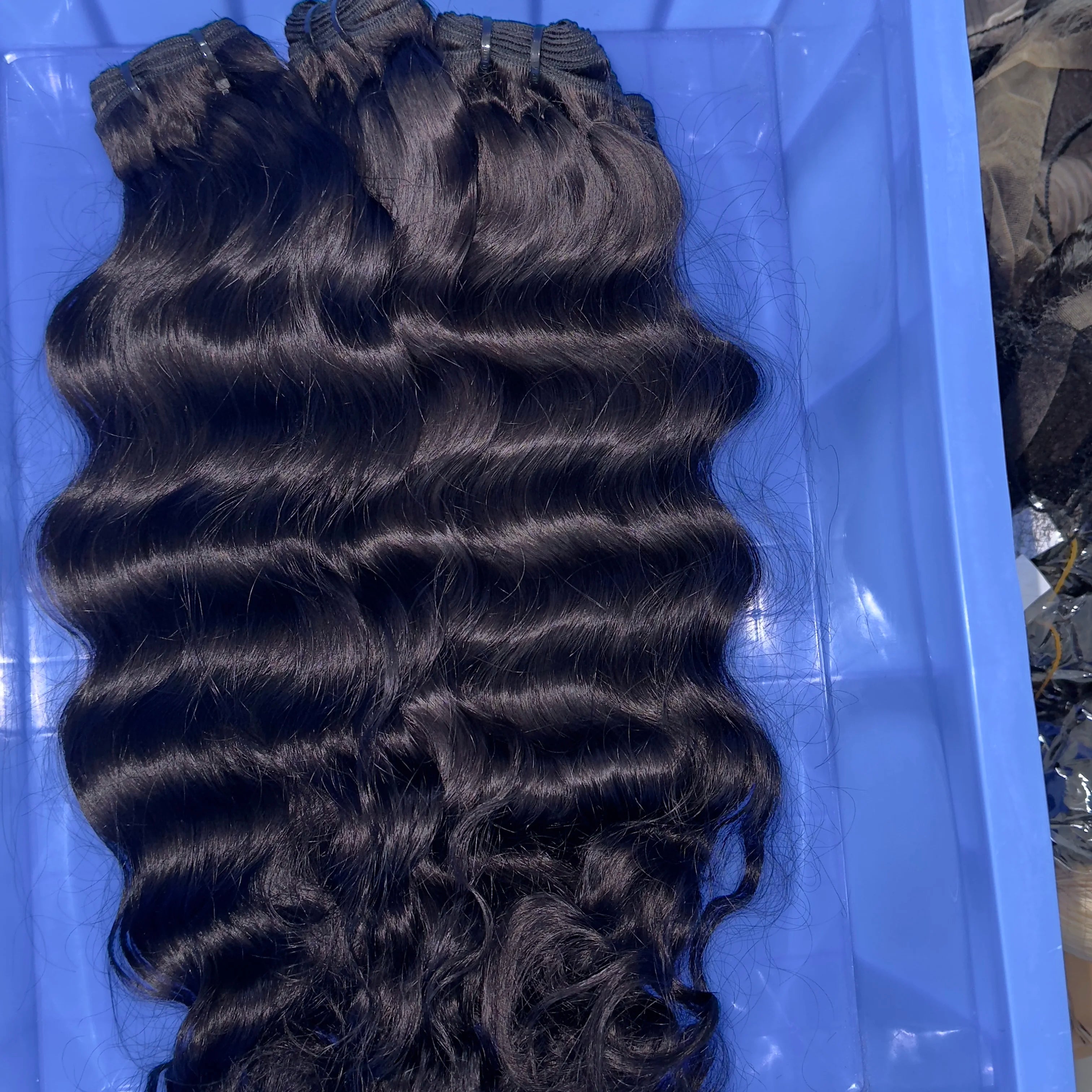 High Quality Burmese Curly 100% Raw Vietnamese Hair Indian Unprocessed Hair Vendors Raw Cambodian Natural Wave Virgin Human Hair