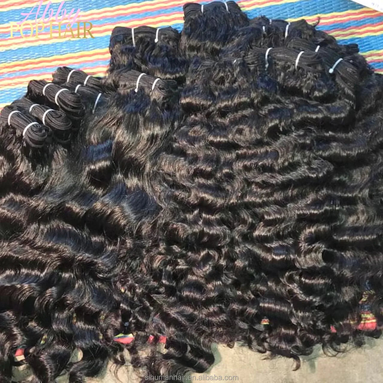 Raw Burmese Curly Hair Unprocessed Vietnamese Burmese Curly Human Hair Extension Virgin Curly Hair
