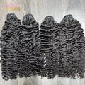 Raw Burmese Curly Hair Unprocessed Vietnamese Burmese Curly Human Hair Extension Virgin Curly Hair