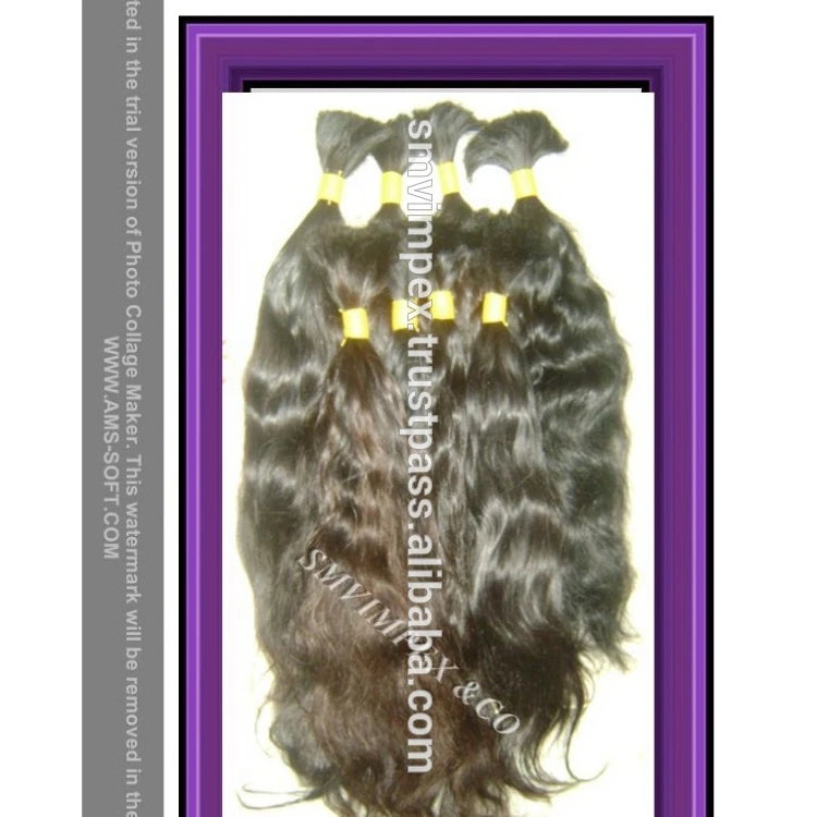 Best Wave Bulk Raw Hair.natural Curly & Wave Bulk Human Hair From India. Only Natural Texture and Natural Color Hair. From India