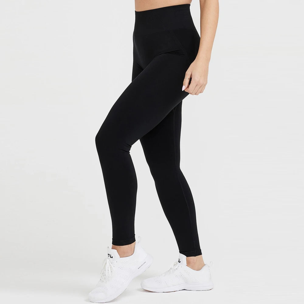 Effortless Seamless Leggings Women Scrunch Butt Gym Leggings High Waist Yoga Pants Sports Leggings Booty Fitness Workout Tights