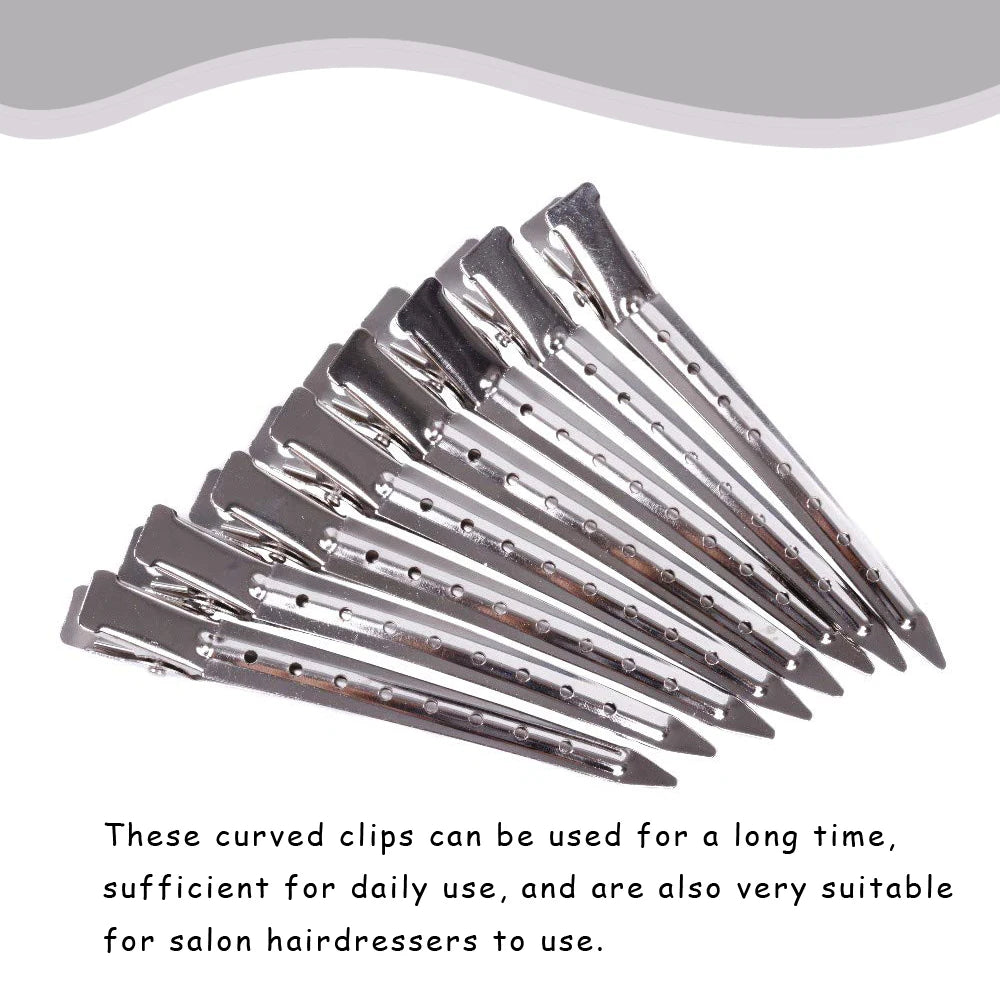 10 pcs Hair Clips for Hair Accessoires 9cm Make-up Hairpins Hairdressing Clip Clamps Hair Cut Use Styling Tools