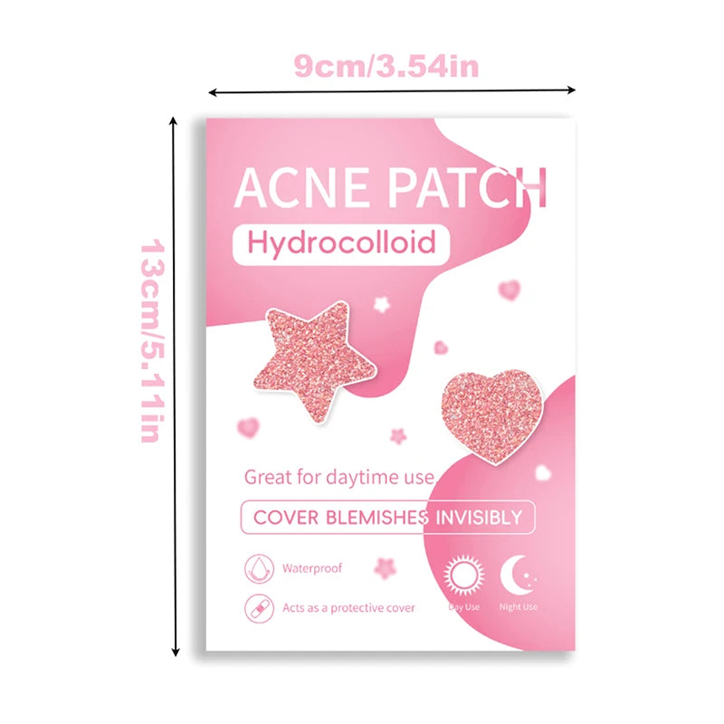 156/276Pcs Pimple Patch Sticker Waterproof Treat Pimple Remover Tool Facial Mask Skin Care Hidden Pimple
