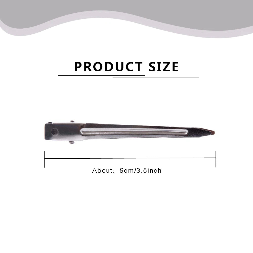 10 pcs Hair Clips for Hair Accessoires 9cm Make-up Hairpins Hairdressing Clip Clamps Hair Cut Use Styling Tools