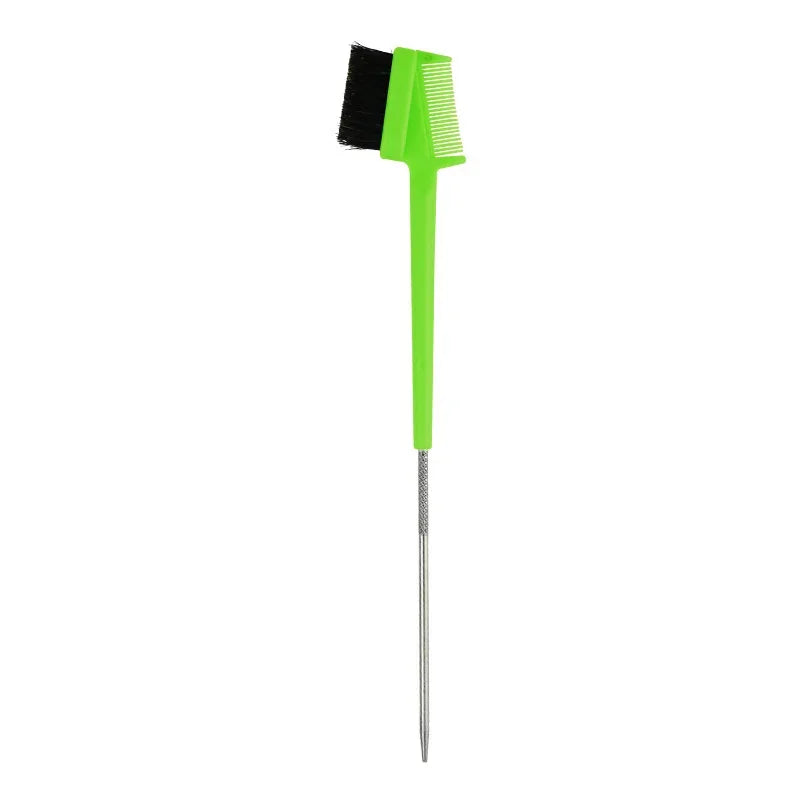 Three-headed Eyebrow Brush Shredded Hair Brush Comb Hair Dye Brushes Hair Care Hair Edge Control Hairdressing Gel Brush Styling