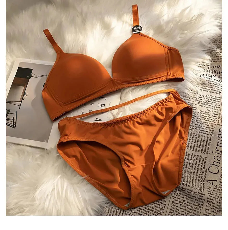 Child Development Period Bra Girls Solid Color Adjustable and Non Removable  Without Steel Ring Bra Girls Bra