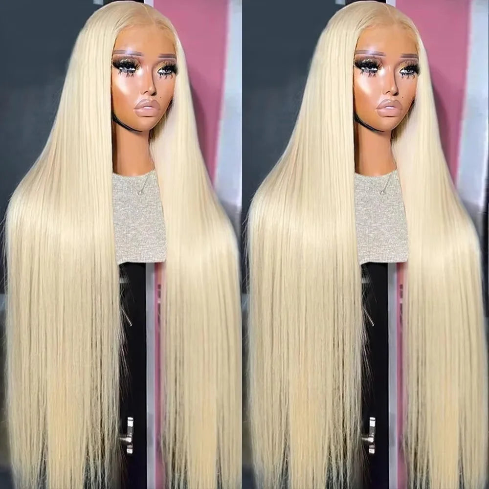 220 Density 30 Inch Straight Blonde 613 Hd Lace Frontal Wig 13x6 Brazilian Colored For Women 13x4 Lace Front Wig Human Hair Wigs