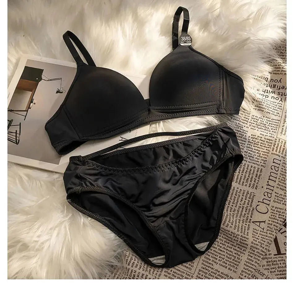 Child Development Period Bra Girls Solid Color Adjustable and Non Removable  Without Steel Ring Bra Girls Bra