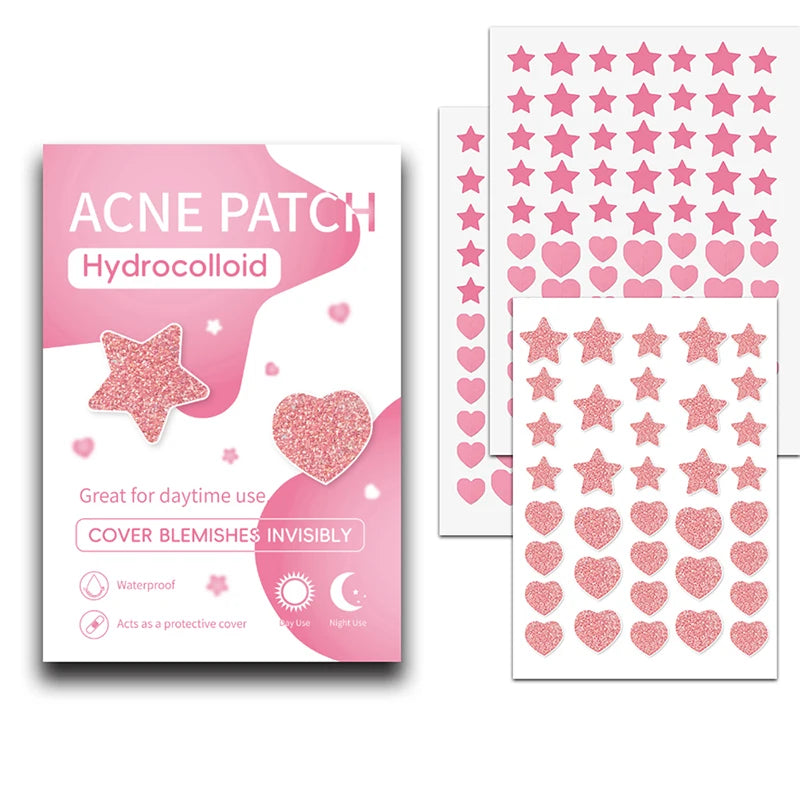 156/276Pcs Pimple Patch Sticker Waterproof Treat Pimple Remover Tool Facial Mask Skin Care Hidden Pimple