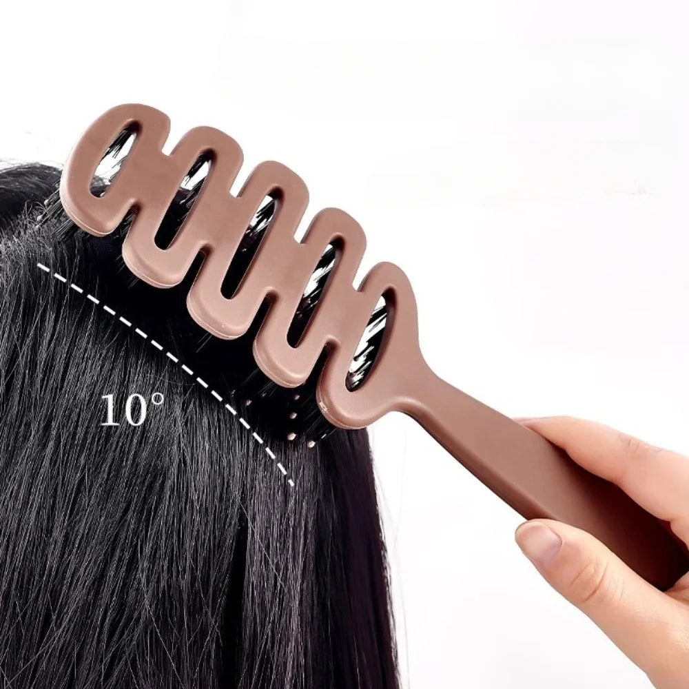 Boar Bristle Paddle Hair Brush Anti Static Comb Hairdressing Massage Comb Curly Hairbrush Salon Hair Styling Tools Makeup Tools