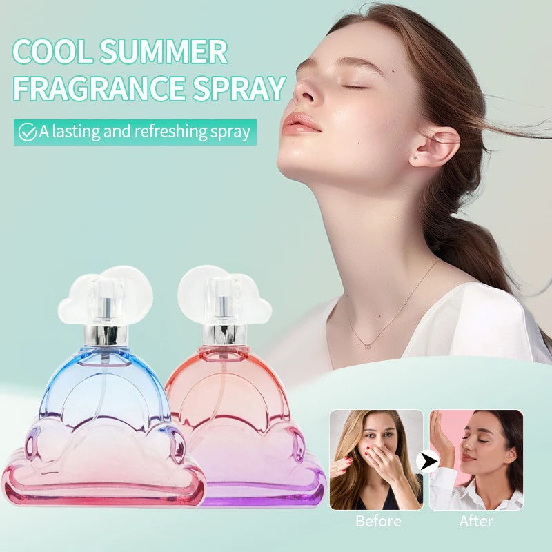 Cloud Perfume For Women 100ml Floral Purple Pink Clouds Eau De Parfum, Luxury Feminine Fragrance, Long Lasting Perfume