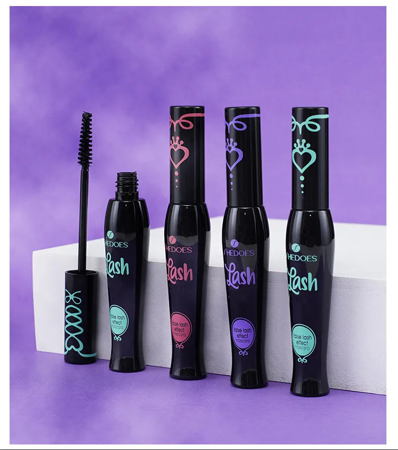 Smudge Proof Mascara, Waterproof, Sweat Proof, Long, Thick, Cool, Fast Drying Mascara, Thick Curly And Slender Mascara