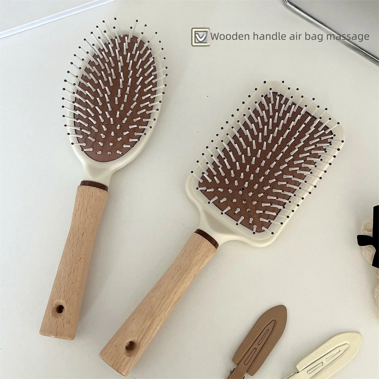 Hair Brush Paddle Hairbrush for Long Short Thick Thin Curly Straight Wavy Dry Hair for Men Women Kids