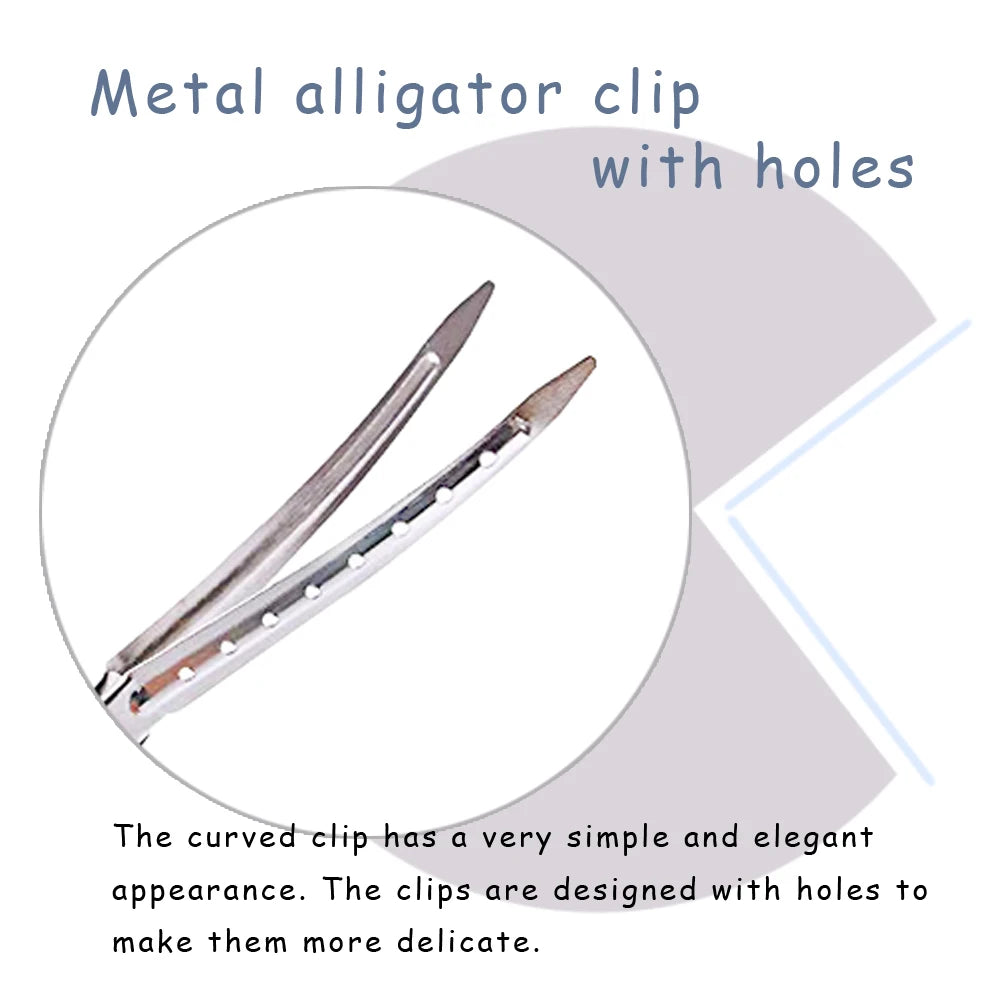 10 pcs Hair Clips for Hair Accessoires 9cm Make-up Hairpins Hairdressing Clip Clamps Hair Cut Use Styling Tools