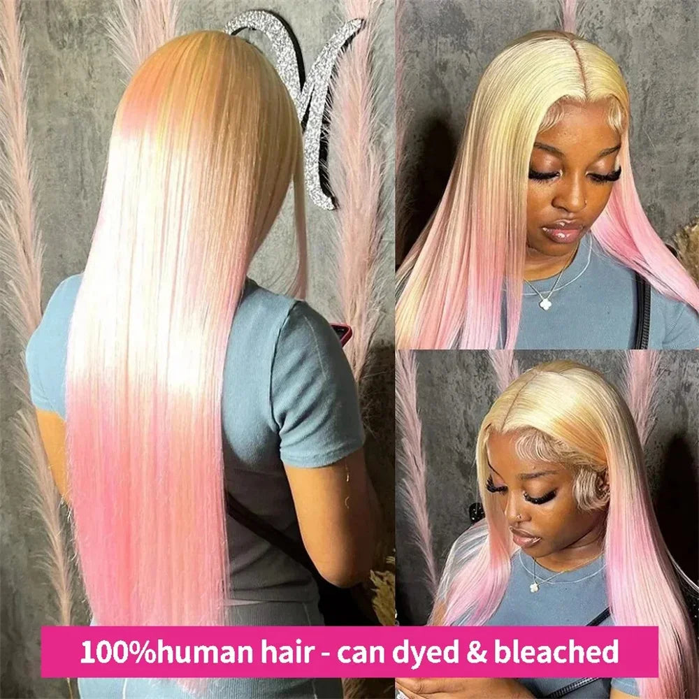 220 Density 30 Inch Straight Blonde 613 Hd Lace Frontal Wig 13x6 Brazilian Colored For Women 13x4 Lace Front Wig Human Hair Wigs