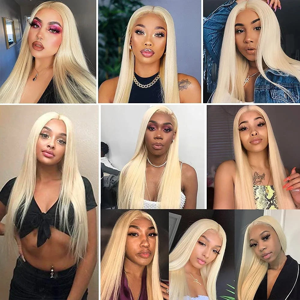 220 Density 30 Inch Straight Blonde 613 Hd Lace Frontal Wig 13x6 Brazilian Colored For Women 13x4 Lace Front Wig Human Hair Wigs