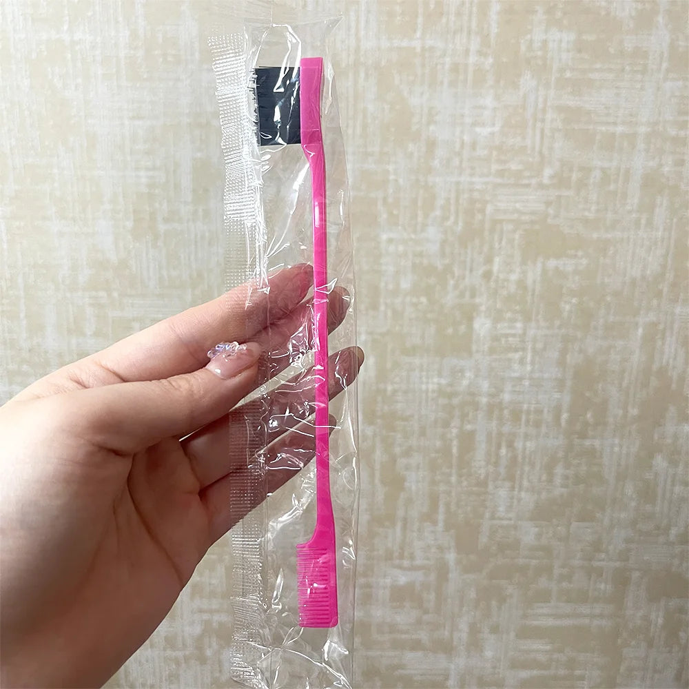 1PCS/5PCS Double-Sided Hair Edge Control Brushes-Multifunctional, Hair Brush for Smooth Styling, Eyebrow & Hair Care Tools