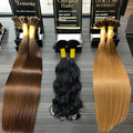 Top Quality Unprocessed Virgin Wholesale Bulk Hair.Indian Remy Human Hair Weaving.Best Quality Remy Raw Hair Weaving