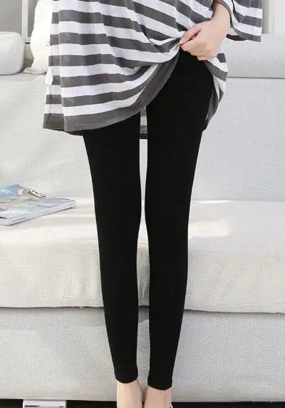 Solid Colorful Leggings For Women 7xl 6XL 5XL Large Size Modal Cotton Tight Pants Grey Black White Pink Blue Purple 5XL 4XL Lady