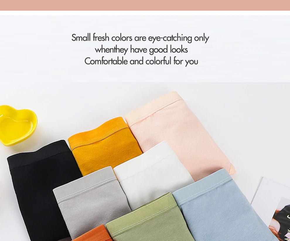 6pcs Women Hip Lift Panties Lady Large Size High Waist Underwear Fashion Girls Briefs Breathable Panty Plus Size Female Lingerie