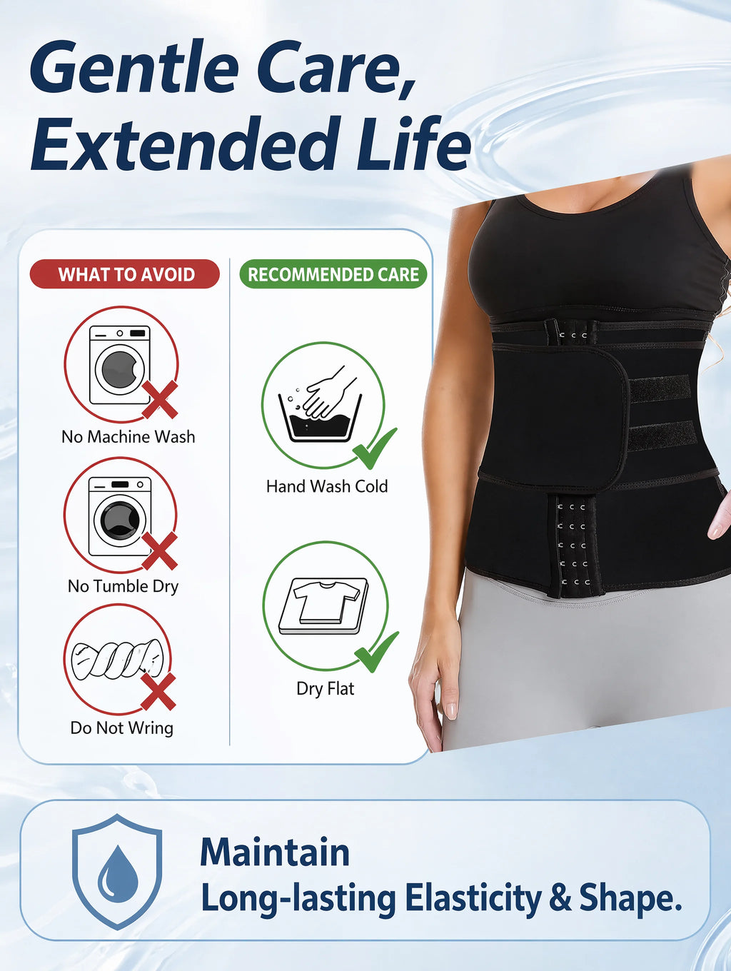 Women Waist Trainer Belly Slimming Sheath Sauna Body Shaper Reducing Shapewear Corset Tummy Sweat Workout Fat Burn Trimmer Belt