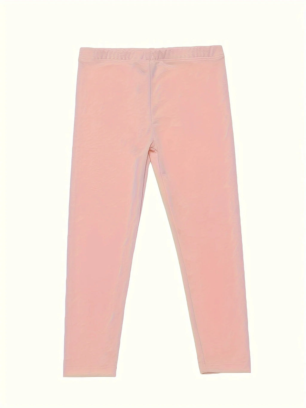 5pcs Girls Stylish Solid Leggings Set - Lightweight & Casual for Spring Summer Fashion - Perfect Everyday Wear
