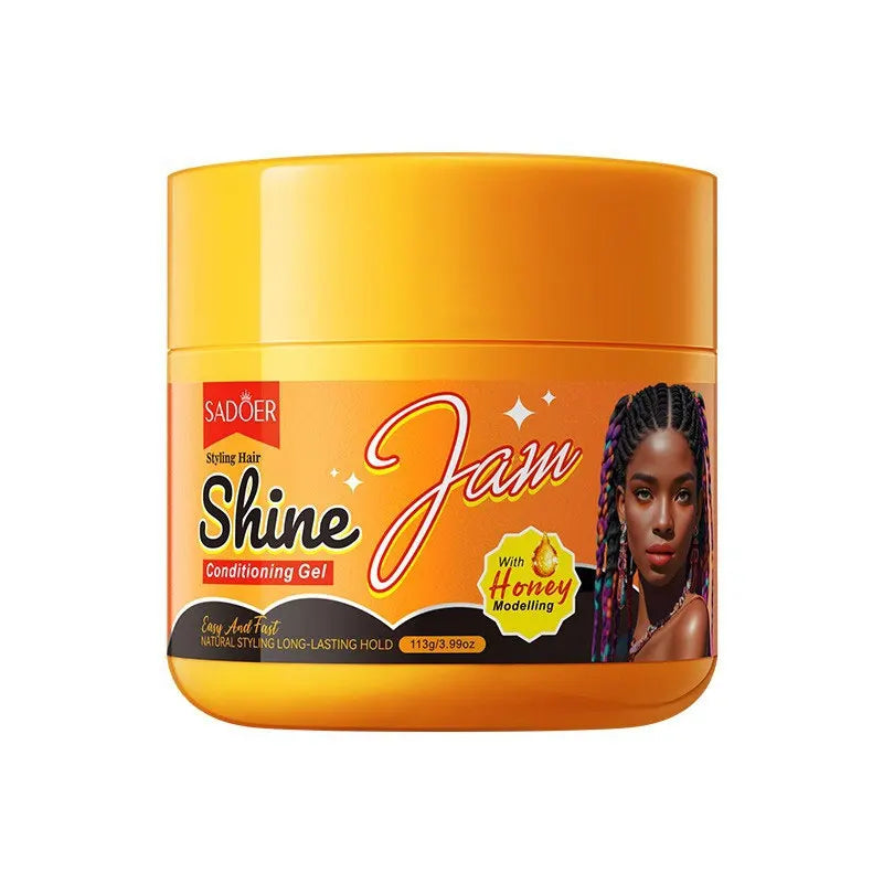 113g Hair Braiding Gel Styling Control Smooth Long Lasting Styling Braiding Gel Frizz Edges Hair Gel
