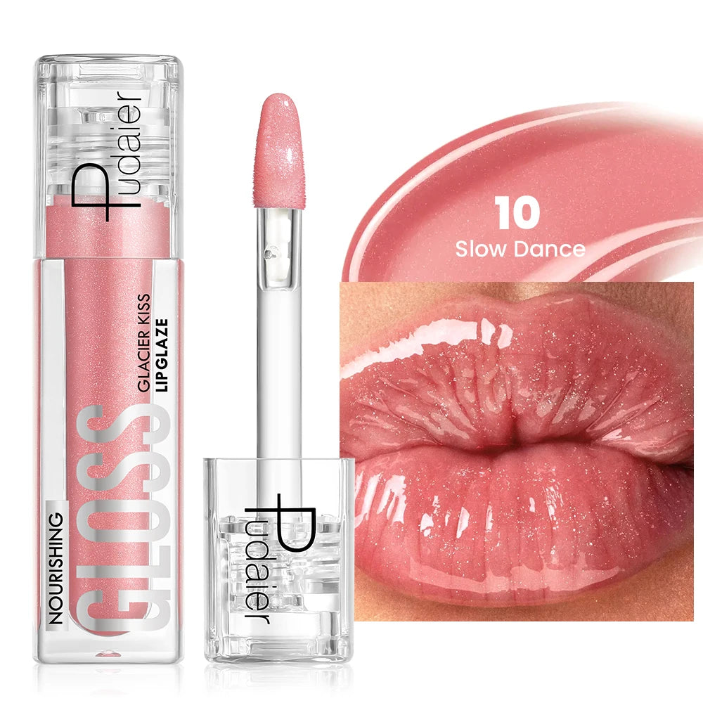 Long-lasting moisturizing lip gloss, waterproof and sweat-proof lip lipstick, easy to color, gentle and refreshing.