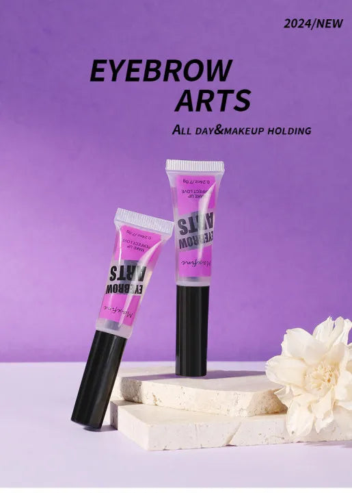 Eyebrow Shaping Gel Waterproof Natural Transparent Long Lasting Quick-drying 3D Wild Eyebrow Glue Professional Makeup Cosmetic