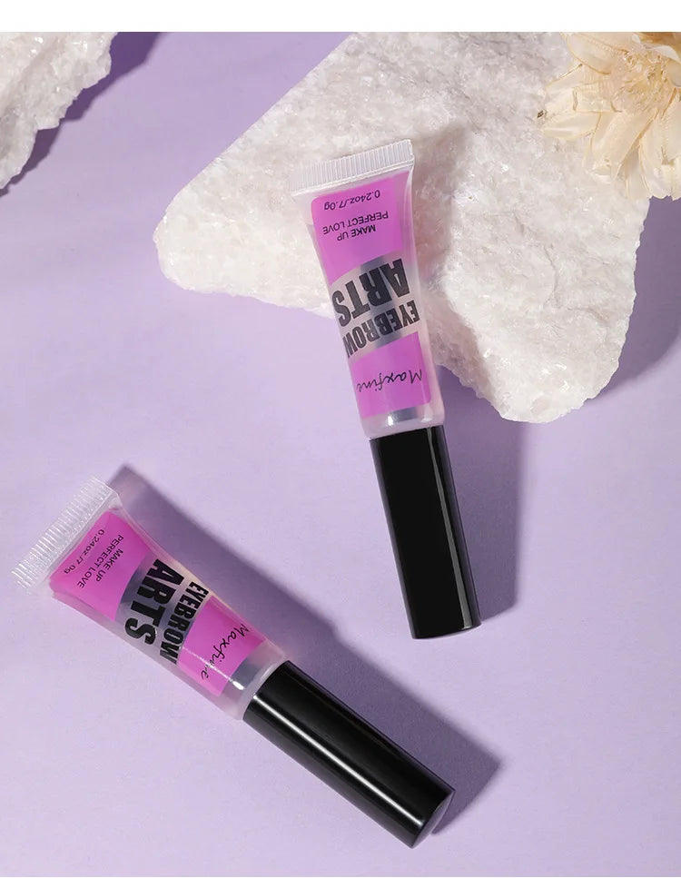 Eyebrow Shaping Gel Waterproof Natural Transparent Long Lasting Quick-drying 3D Wild Eyebrow Glue Professional Makeup Cosmetic