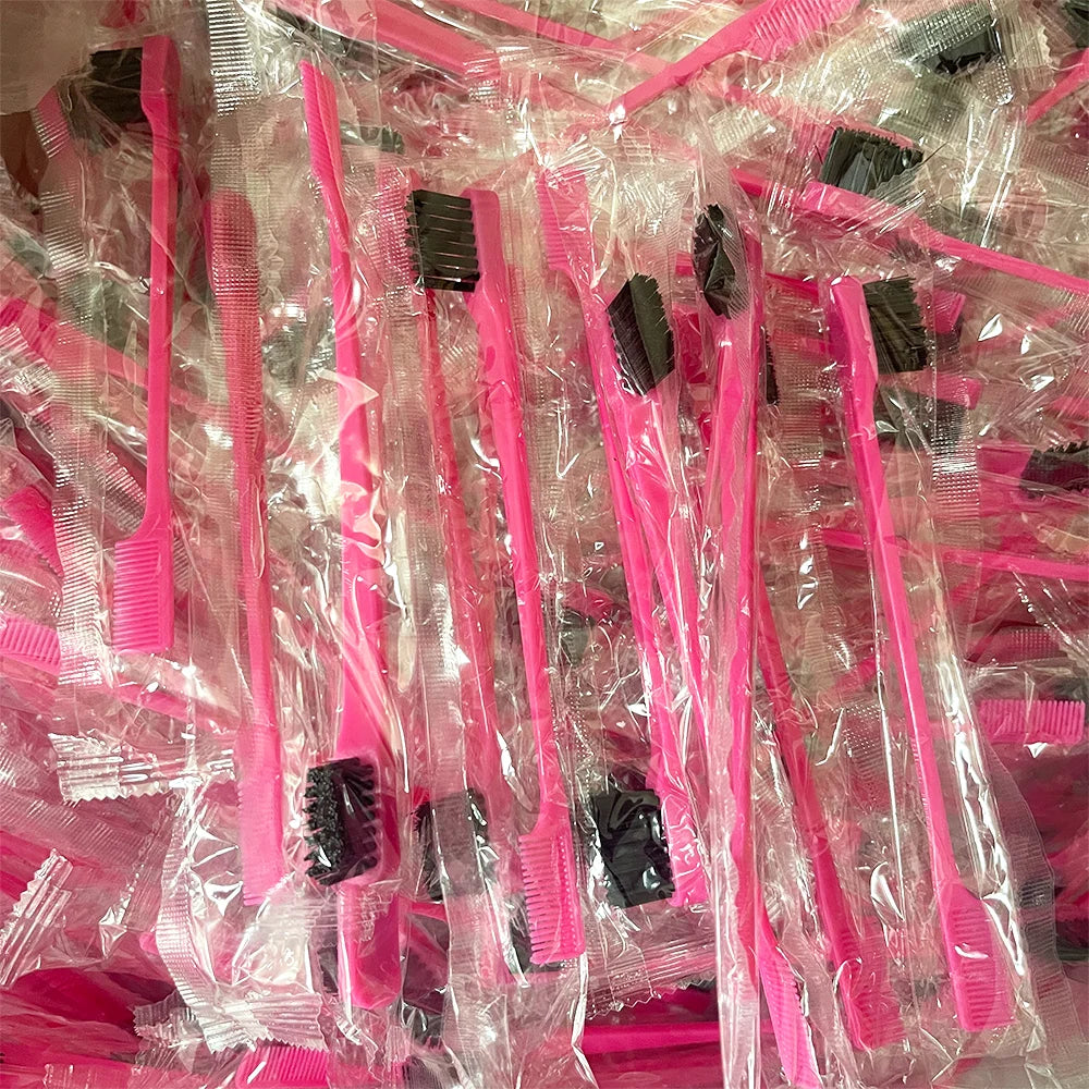 1PCS/5PCS Double-Sided Hair Edge Control Brushes-Multifunctional, Hair Brush for Smooth Styling, Eyebrow & Hair Care Tools