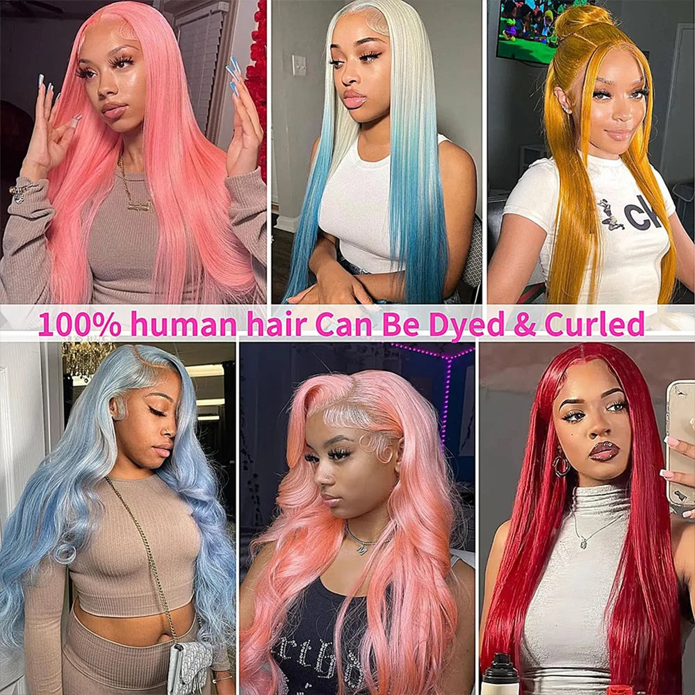 220 Density 30 Inch Straight Blonde 613 Hd Lace Frontal Wig 13x6 Brazilian Colored For Women 13x4 Lace Front Wig Human Hair Wigs
