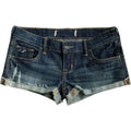 Jeans for Women Low Rise Curled Denim Shorts Skinny Summer New Y2k Spicy Girl Casual Streetwear Sexy Nightclub DJ Mini Shorts