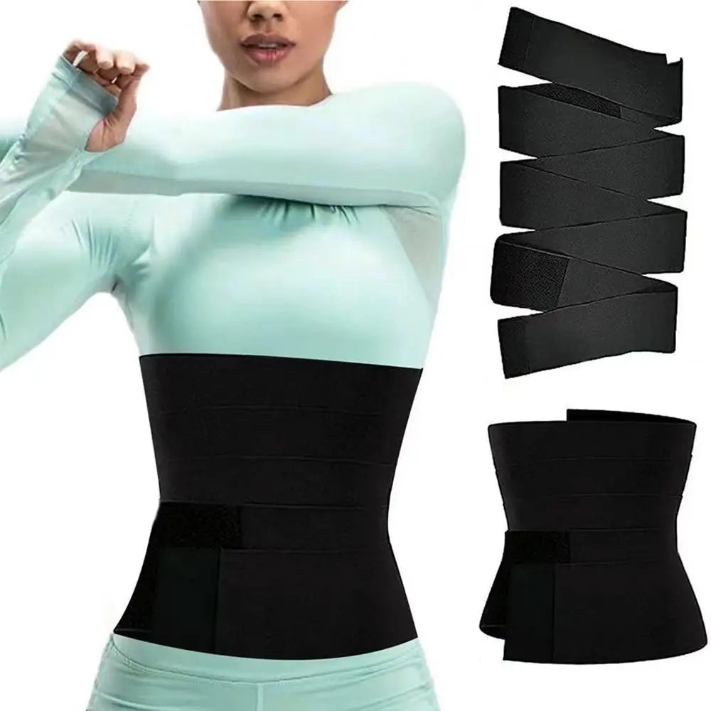 Waist Trainer Belt Waist Trainers for Women Belly Fat Trimmer Tummy Shaper Cincher for Slimming Body Belly Gym Sport Yoga