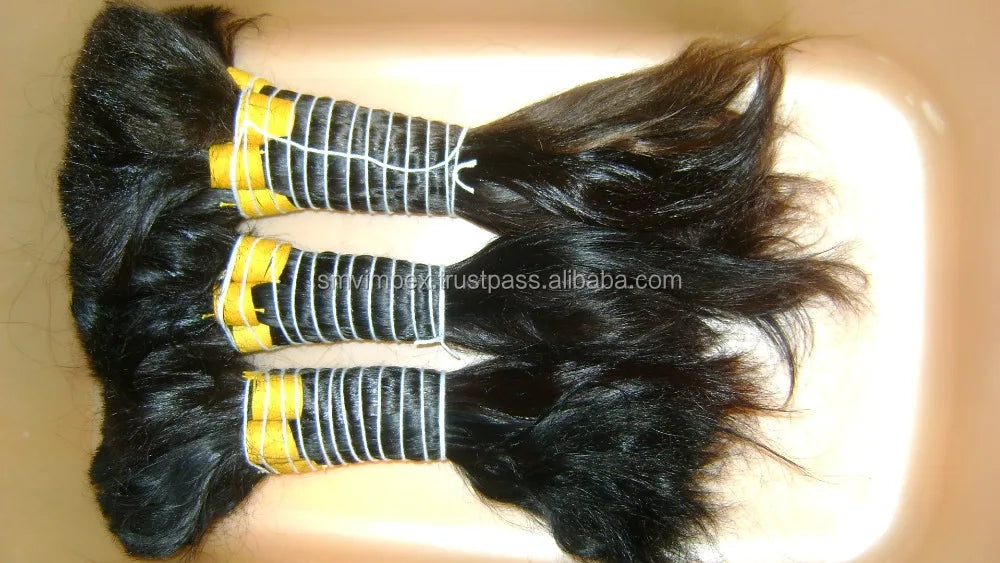 Best Wave Bulk Raw Hair.natural Curly & Wave Bulk Human Hair From India. Only Natural Texture and Natural Color Hair. From India